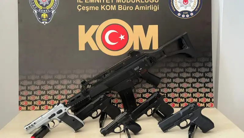 Çeşme'deki Suç Örgütlerine Fırtına Gibi Operasyon: 3 Kişi Tutuklandı