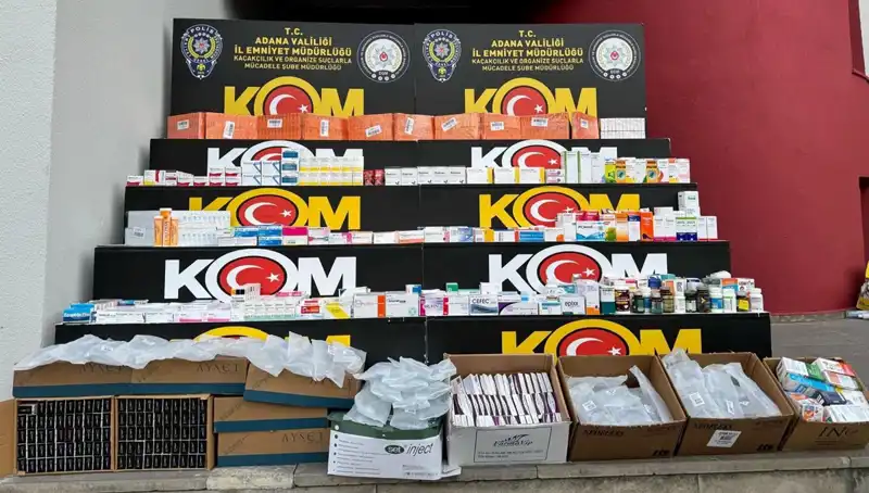 Adana'da Yasa Dışı İlaç Operasyonu: Sağlık Tehlikesi Arttı mı?