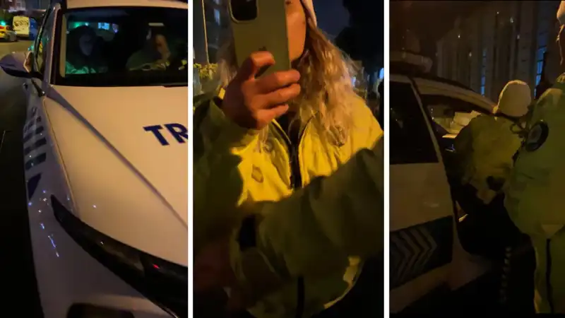E-Devlet'te Ceza Gören Şahıs, Polislerle Tartışmaya Gitti!