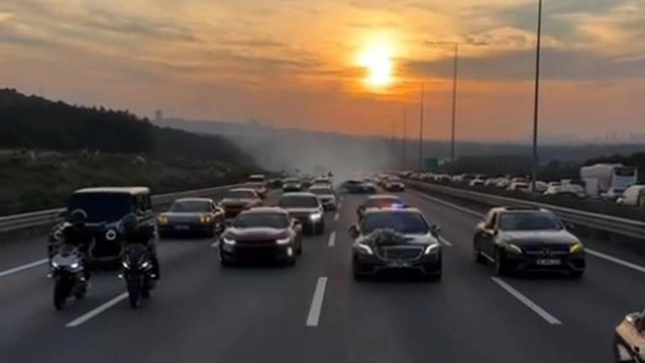 Çakarlı Lüks Araçlarla Drift Yapan 19 Kişiye Para ve Trafik Cezası