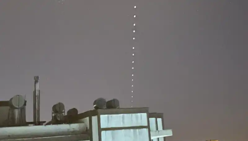 Adana Geçmişte Görülmemiş Starlink Gösterisine Ev Sahipliği Yapıyor