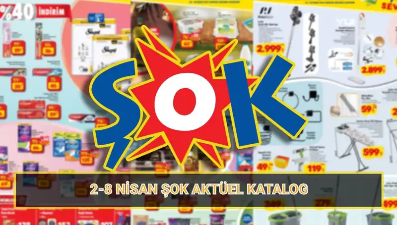ŞOK Marketler 2-8 Nisan Kataloğu ile Temizlikte Fırsatlar Sunuyor!