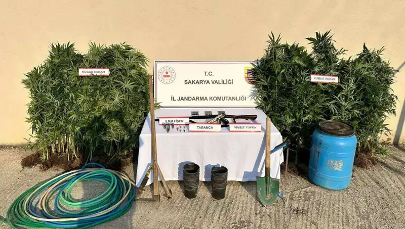 Sakarya'da Uyuşturucu Operasyonu: Yüzlerce Paket Ele Geçirildi