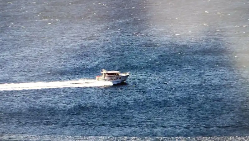 Ege Denizi'ndeki Kurtarma Operasyonu: Yaralı Türk Vatandaşı Bodrum’a İndirildi