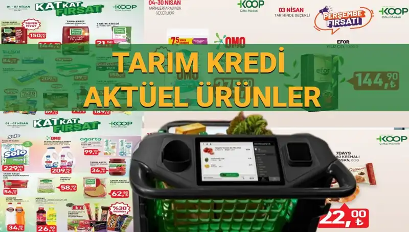 Tarım Kredi Marketleri’nde 4-7 Nisan İndirim Rüzgarı: Temizlik ve Kahvaltılıklar