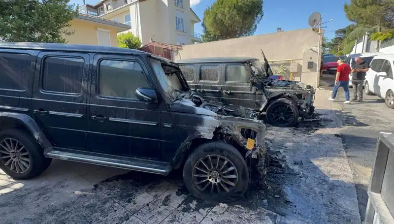 İş Dünyasında Şok: Milyonluk Cipler Alev Alev Yakıldı!