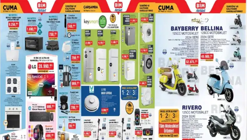 BİM 4 Mart Aktüel Ürünler: Teknoloji ve Fırsatlar Dolu Bir Hafta