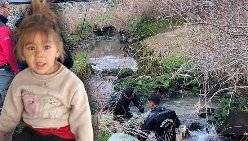 Denizli'de Kaybolan 4 Yaşındaki Nazlı için Arama Çalışmaları Devam Ediyor
