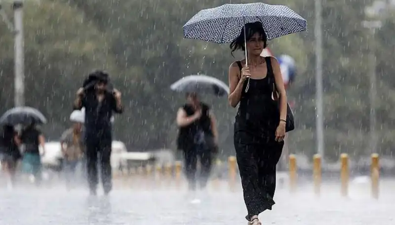 İstanbul ve Ankara’ya Sağanak Yağış Uyarısı: 25 İlde Etkili Olacak