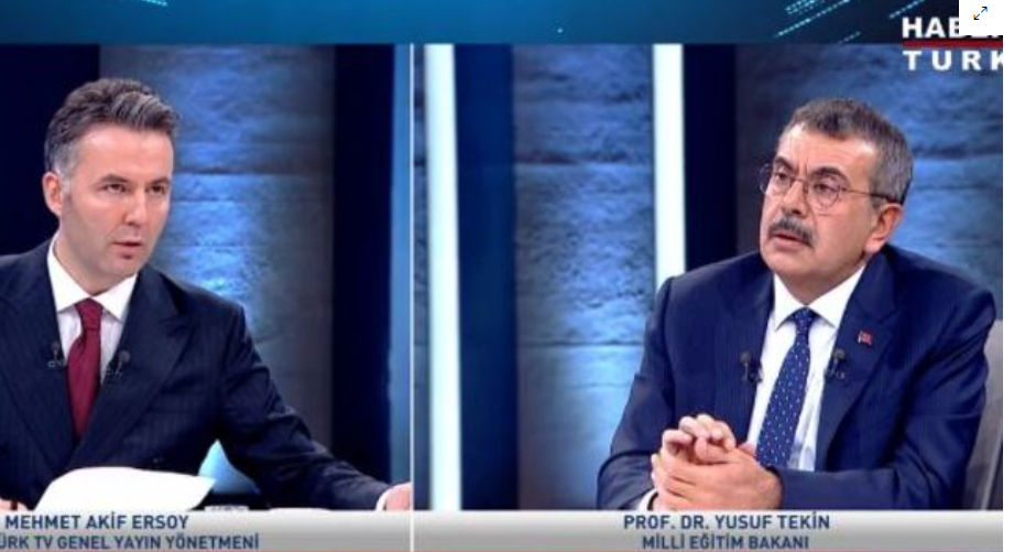 Bakan Tekin: Okullarda "kayıt ücreti" ya da "zorla ücret alındığı" ifadeleri gerçeği yansıtmıyor