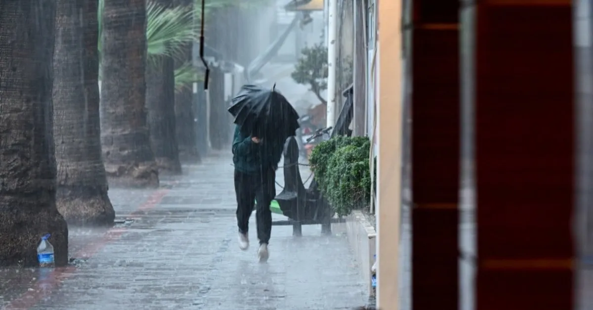 Meteoroloji’den Ege’ye Son Dakika Yağış Uyarısı! 18 Kasım Pazartesi Hava Durumu