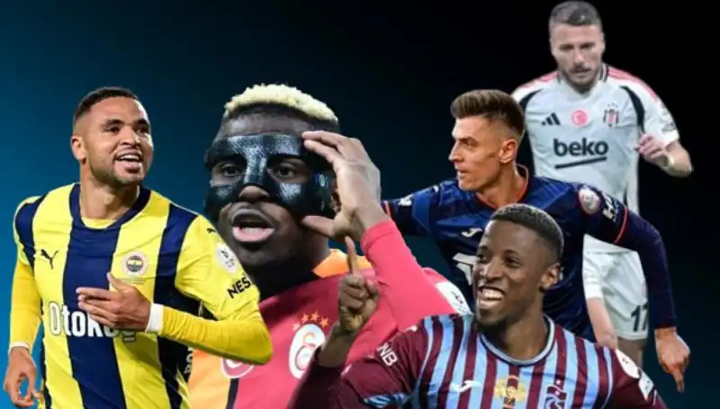Süper Lig’de Gol Krallığı Savaşında Osimhen, Banza ve En-Nesyri Kimlerdir?